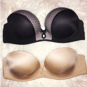 VS 32A- Add 2 Cups Multi-way Push Up Bra Bundle